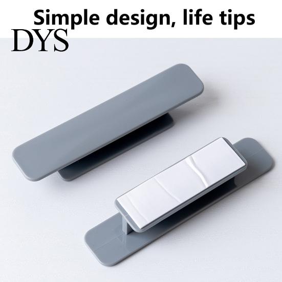 Handle Pull 1 Pair Cabinet Punch-free Self-adhesive Cupboard Door Home Supply