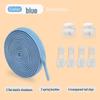 Universal No-Tie Elastic Shoelaces for Men, Women, and Kids - Flat Design with Secure Buckle System