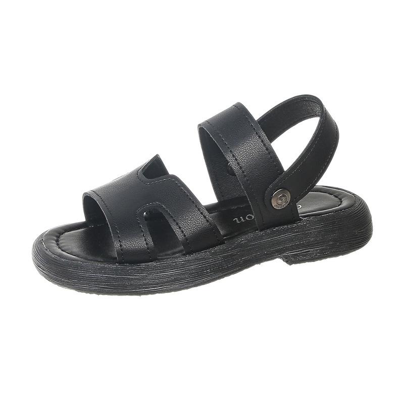 2026 Summer Korean Style Fashion Sandals: Soft-soled, Versatile Beach Shoes for Boys and Girls
