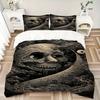 3pcs Bedding Set Skull Forest Includes 1 Comforter + 2 Pillowcases, Without Pillow Inserts, Soft Comfortable, Lightweight Breathable124