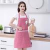 Cute Cartoon Rabbit Kitchen Apron for Men Women Pink White