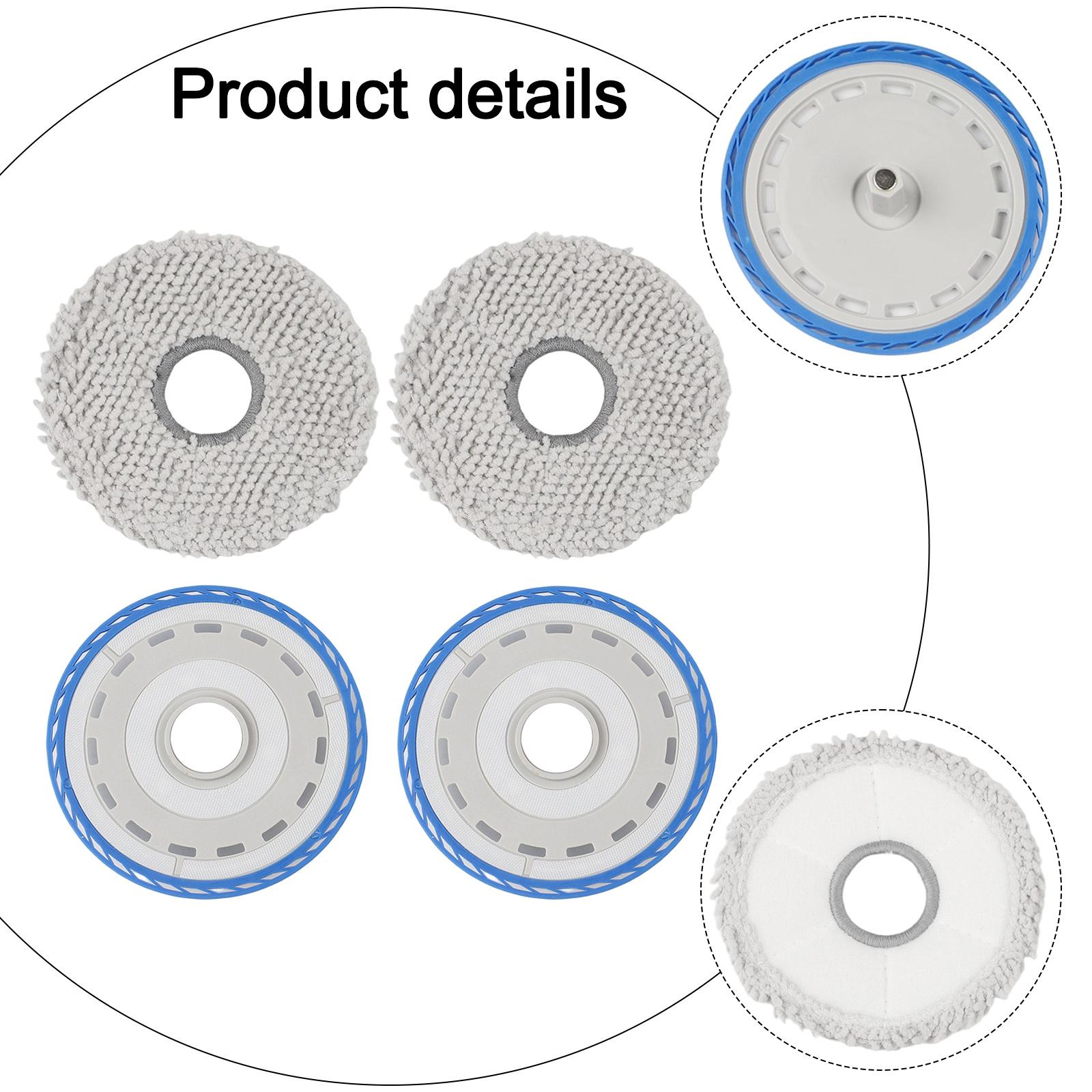 

Microfiber Mop Cloth Holder Set for Ecovacs For DEEBOT For Pro For Omni Washable and Long Lasting Cleaning Solution China Mainland