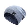 Baggy Beanies Winter Cap Outdoor Bonnet Skiing Hat Soft Knitted Hat for Man and Woman