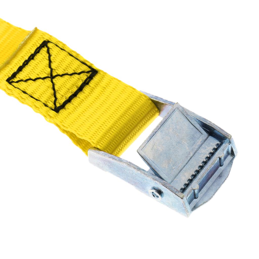 Yellow Side Release Luggage Suitcase Tie Down Strap 2 x 2.5m 25mm Yellow Side Release Luggage Suitcase Tie Down Strap 2 x 2.5m 25mm