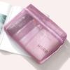 Zipper Mesh Cosmetic Bag Lipstick Bag Storage Toiletry Bag Casual Mesh Makeup Bag  Unisex