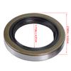 4pcs Trailer Axle Hub Wheel Grease Seals 171255TB Replacement for E-Z Lube Axles 3500 Lbs 84 Spindle