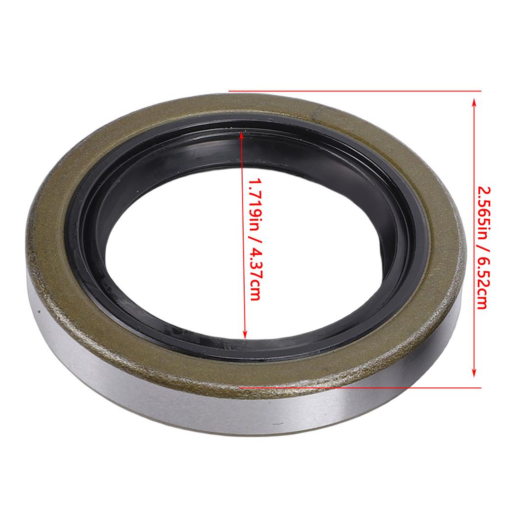 4pcs Trailer Axle Hub Wheel Grease Seals 171255TB Replacement for E-Z Lube Axles 3500 Lbs 84 Spindle