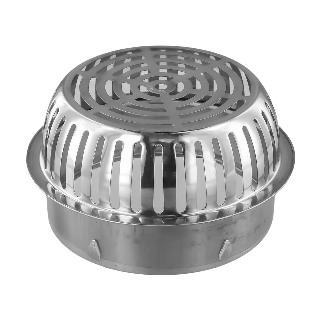 Roof Floor Drain 304 Stainless Steel Anti-Clogging Drain Pipe Sink Filter Floor Drain Rooftop Anti Clogging Floor Drain