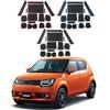 Gate Slot Cup Pad Car Mat Anti Slip for SUZUKI IGNIS Non-Slip Door Groove Mats Rubber Coaster Interior Accessories