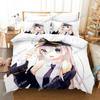 3D Print Anime Azur Lane 3D Bedding Set Duvet Cover Pillowcases Single Twin Full Queen King Size Home Decor Quilt Boys Gift Quil