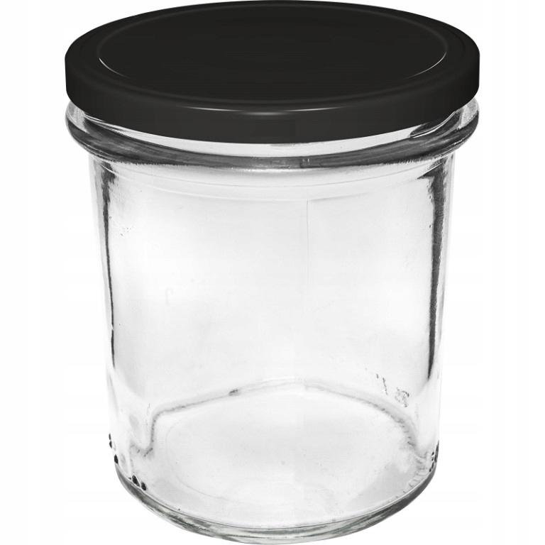 Jam jars with lids, 6 pcs, 346 ml