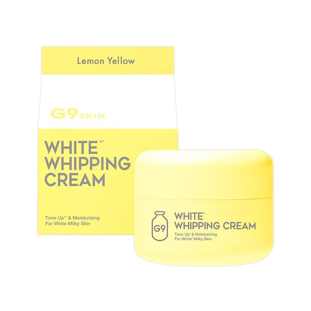 

G9 (G-Nine) Uyu Cream Lemon Yellow Makeup Base 50g (x 1)