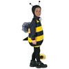 Halloween Adults Toddler Fancy Bee Cosplay Outfits Performance Animal Role Play Bee Cosplay Cute Yellow Stripe Costume
