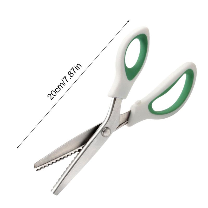 

Ножницы-ножницы с треугольным зубчатым краем, ножницы для зигзага, ножницы для шитья, аксессуары для рукоделия, ножницы для выкройки красный