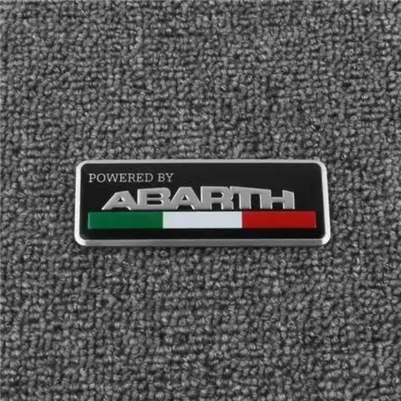 Car Styling 3D Sticker Metal Abarth Scorpion Adhesive Badge Emblem Decal For Abarth Punto 124 125 500 595  Viaggio Accessory
