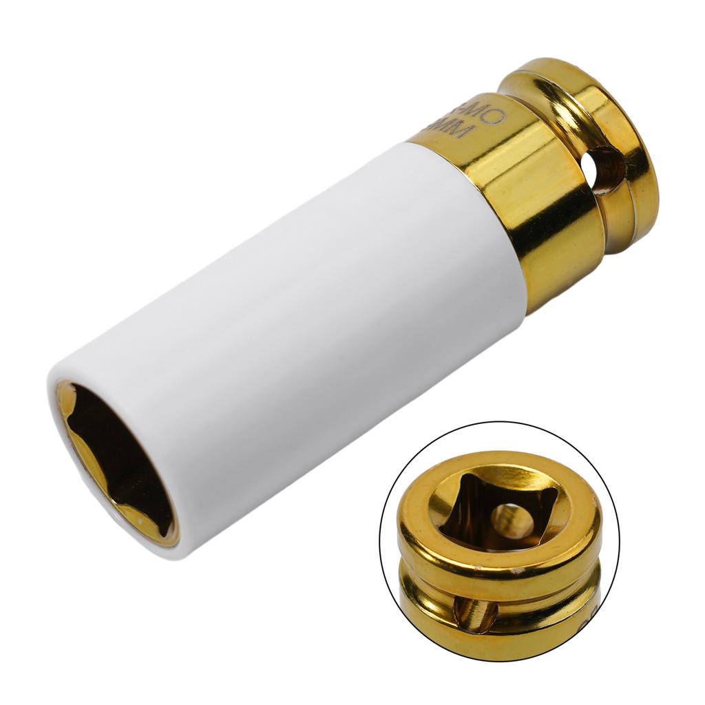 17mm/19mm/21mm Färgglad Hylsa för Hylsnyckel För Däckskydd Reparationsverktyg För Djupverkande Mutterdragare Handverktyg