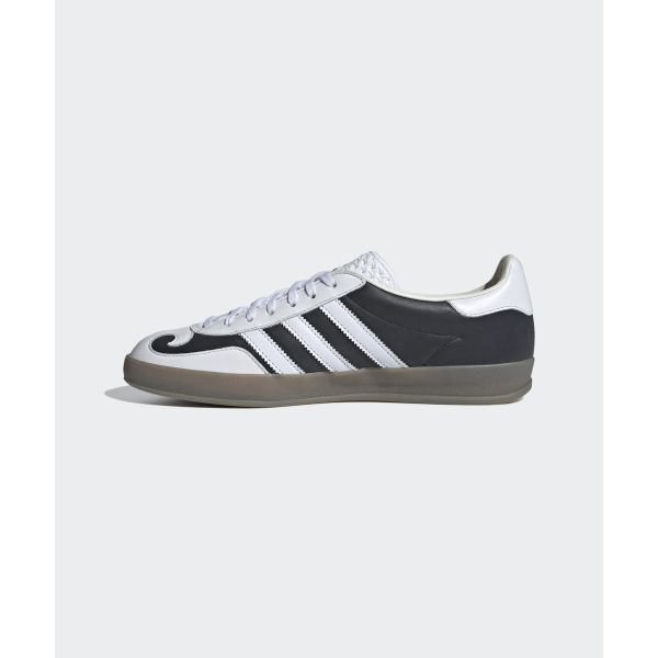 adidas Gazelle Indoor Gatsin Paketi - Siyah Beyaz Unisex Spor Ayakkabı Bulut Beyazı Kirli Beyaz Mat Gümüş IH9989