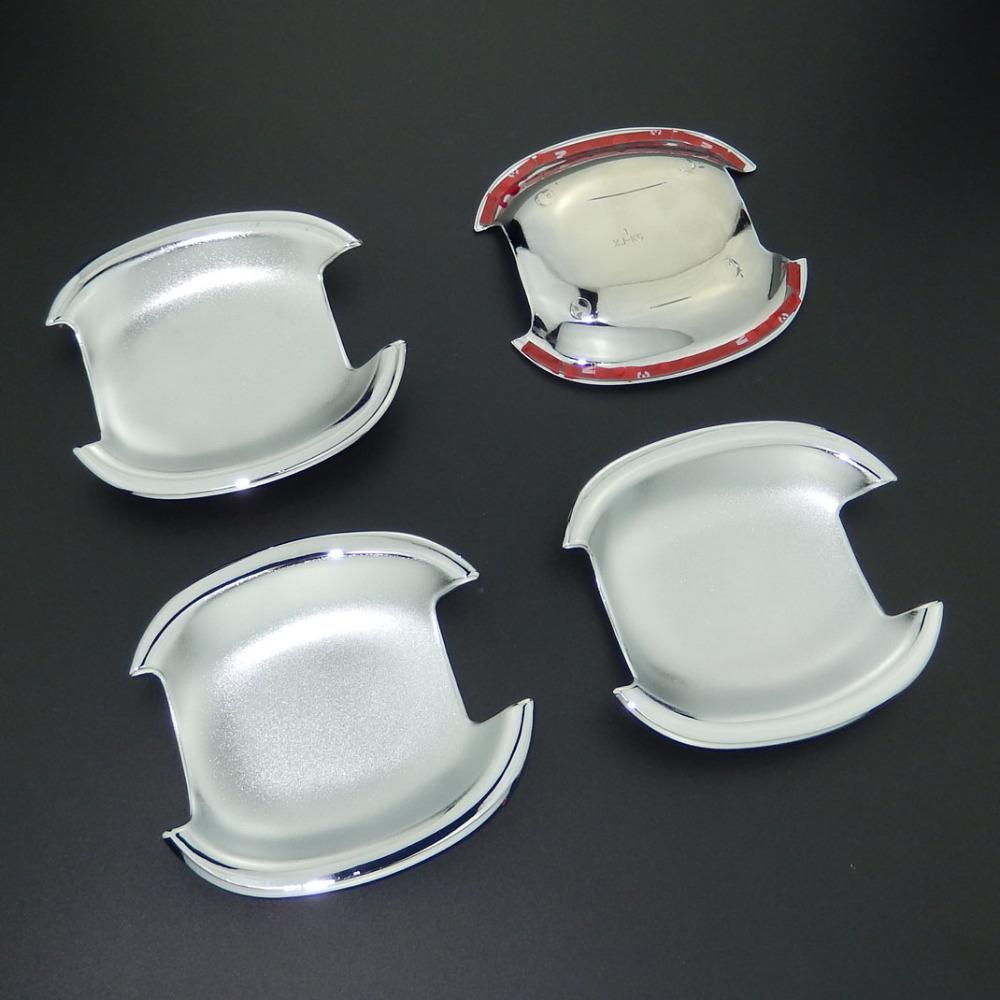 For Kia Optima K5 2010-2015 Car Chrome Styling Side Door Handle Covers Trims & Door Bowl Cover 2011 2012 2013 2014 Free