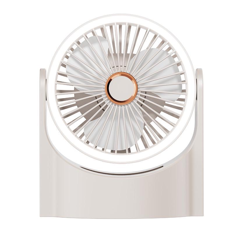 USB Rechargeable Desk & Clip Fan for Home, Office, Dorm – Compact Air Circulator
