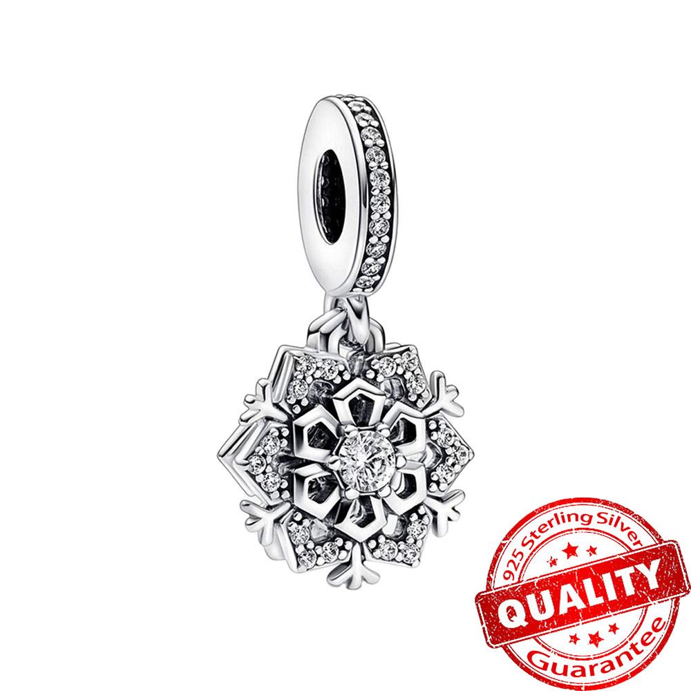 Copper Mouse Socks & Snowflakes Beads & Reindeer Dangle Charm Fits Bracelet Halloween Christmas Pendant Gifts