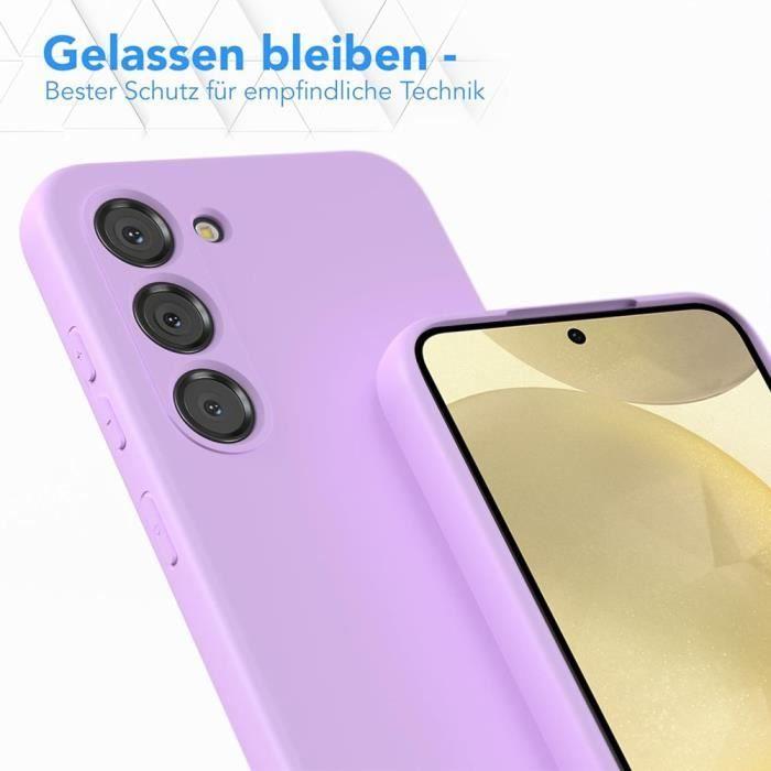 Coque Silicone - Samsung - Galaxy S24 - Ultra Slim - Protection Anti-Rayures - Violet
