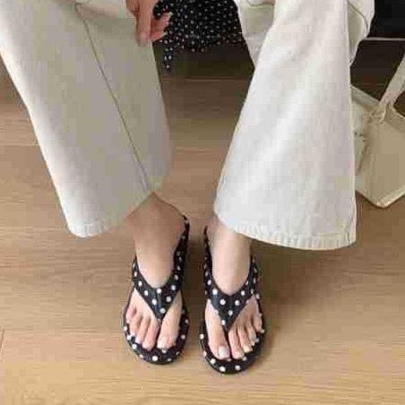 Flip-Flops Women S Summer Wear Fashion Clip-Toe Flip-Flops Sandals Beach Sandals 35
