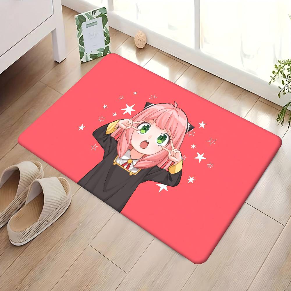 Alfombra de Piso S-Spy X F-Family Más Barata Antideslizante Moderna Sala de Estar Balcón Impresa Alfombras de Noche