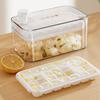 Press Type Ice Cube Maker With Storage Box Ice Bucket Food Grade Summer Ice Cube Tray  Kitchen