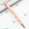 6Pcs Ballpoint Pen Floral Pattern Signing Pen Smooth Writing Press Type Stationery Pen for Colleagues Teachers Students