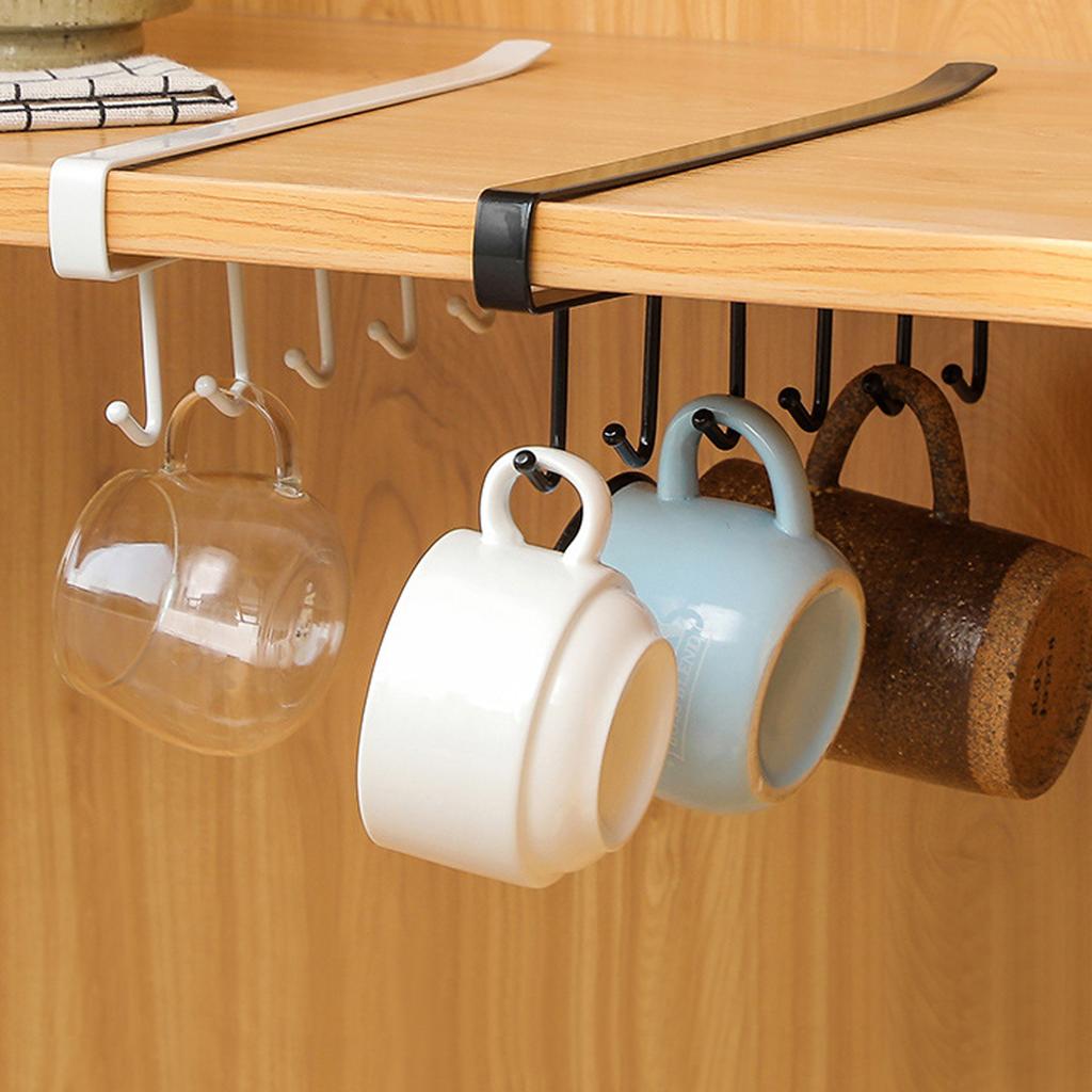 Cabinets, wardrobes, hooks, six hook storage hangers