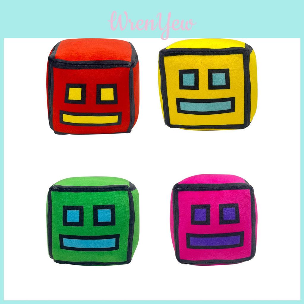 Měkká a nadýchaná plyšová hračka Geometry Dash, perfektní do vaší sbírky