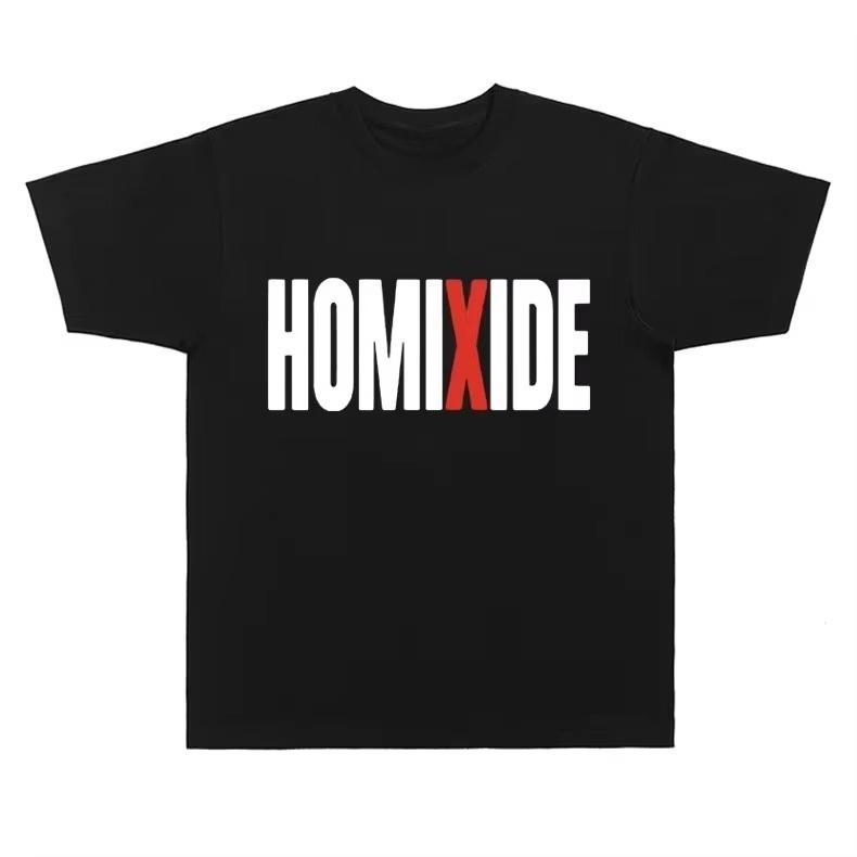Rapper Homixide Gang Graphic T-shirt Playboi Carti Opium Merch Tshirt Men Women Hip Hop Oversized T