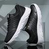 BKQU Men Running Shoes Athletic Leather Sport Shoes Lace-up Men Outdoor Sneakers Lightweight Men Gym Shoes Tenis Masculino