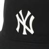 New Era MLB Jacquard Reversible Bucket NY Size BUCKET01 RV JACQUARD NEYYAN NER36C3721 Hat, Black, M/L, BLK, 14388499,