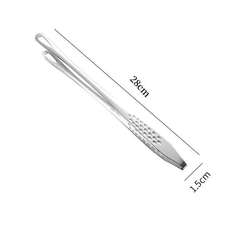 ZISIZ 304 Stainless Steel BBQ and Steak Tongs