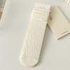 Cotton Ruffles Ankle Socks Women Lolita Cute Kawaii Korean Stocking Girl Spring Black White Middle Tube Japanese Sox