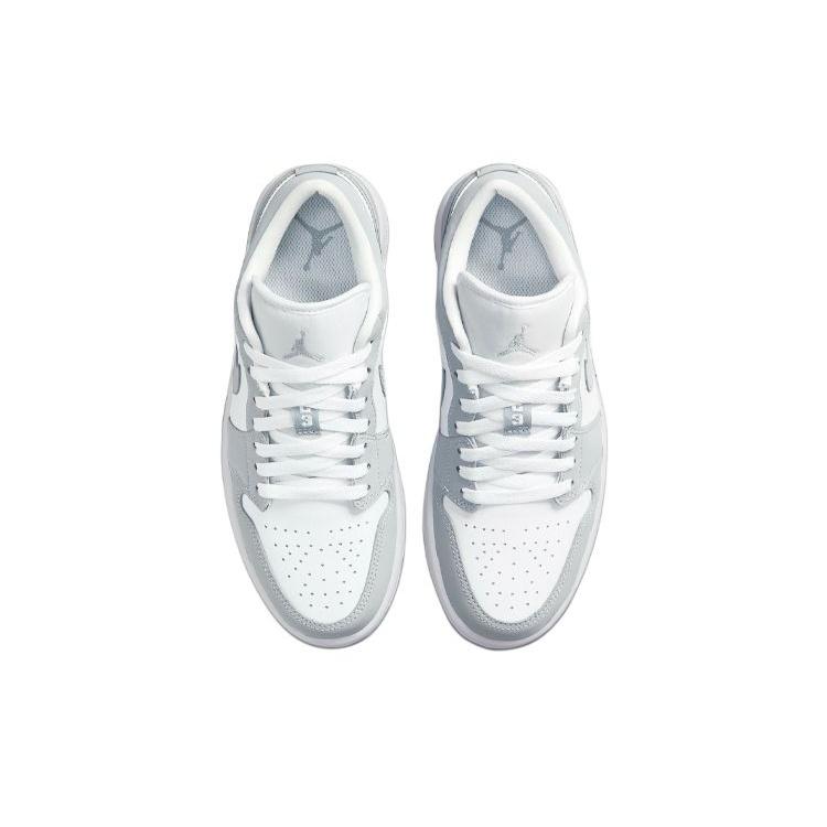 (WMNS) Air Jordan 1 Low 'White Wolf Grey' Women's DC0774-105