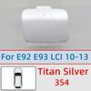 For BMW 3 E92 E93 LCI 2006-2013 M SPORT Car Rear Bumper Tow Hook Eye Cover Cap 51127893147 51127161497 51127256109