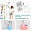 No Drill Aluminum Handheld Shower Holder Wall Mount Bracket Bathroom Shower Hose Rack