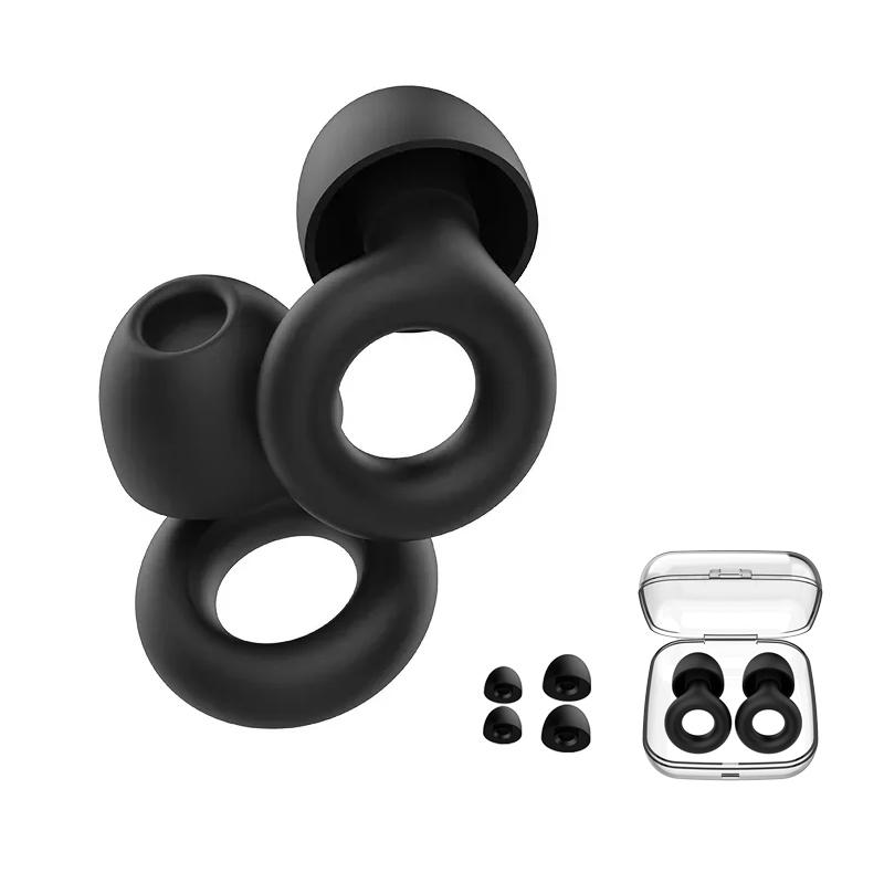 Geräuschreduzierende Schlaf-Ohrstöpsel & Wasserdichte Schwimmstöpsel: Rutschfeste Anti-Lärm-Ohrstöpsel zum Surfen & für die tägliche Ruhe