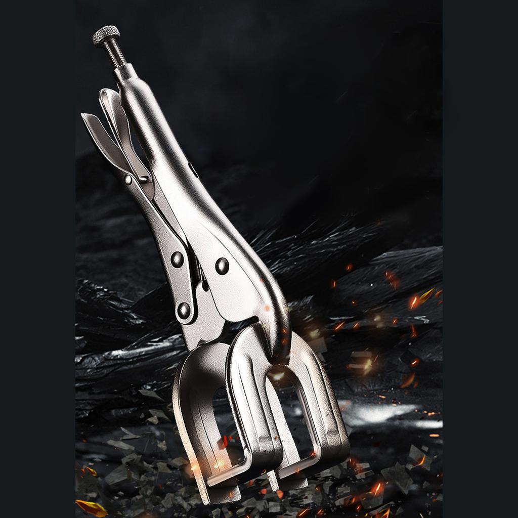 Hochleistungs-Schweißzwingenzange Feststellzange für Präzise Metallarbeiten und Autoreparaturen mit Ergonomischem Griff