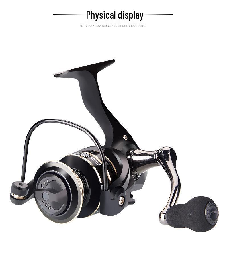 Dequ Sea Rod Spinning Fishing Reel with All-Metal Spool