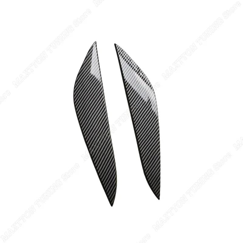 For Tesla Model Y      ABS Evil Eyebrows Car Headlight Eyelids Lids Body Kits Tuning Accessories 3D Stickers