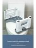 Folding Bathroom Toilet Footstool Squatting Aid
