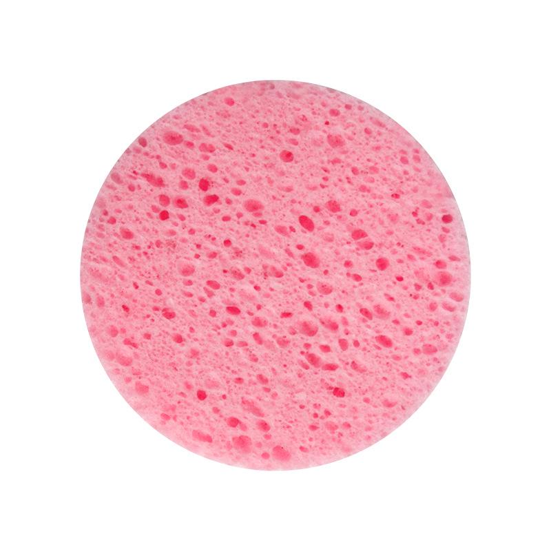 Natural Cellulose Sponge Makeup Remover Pads, 80mm, Assorted Colors, Gentle On Skin