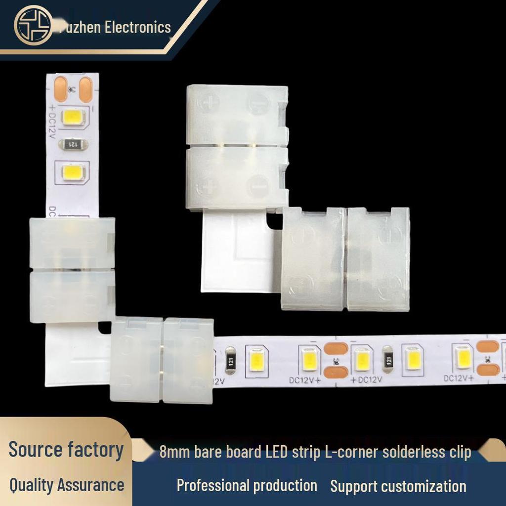 Lötfreier 8mm 2-Pin LED-Streifenlicht-Verbinder