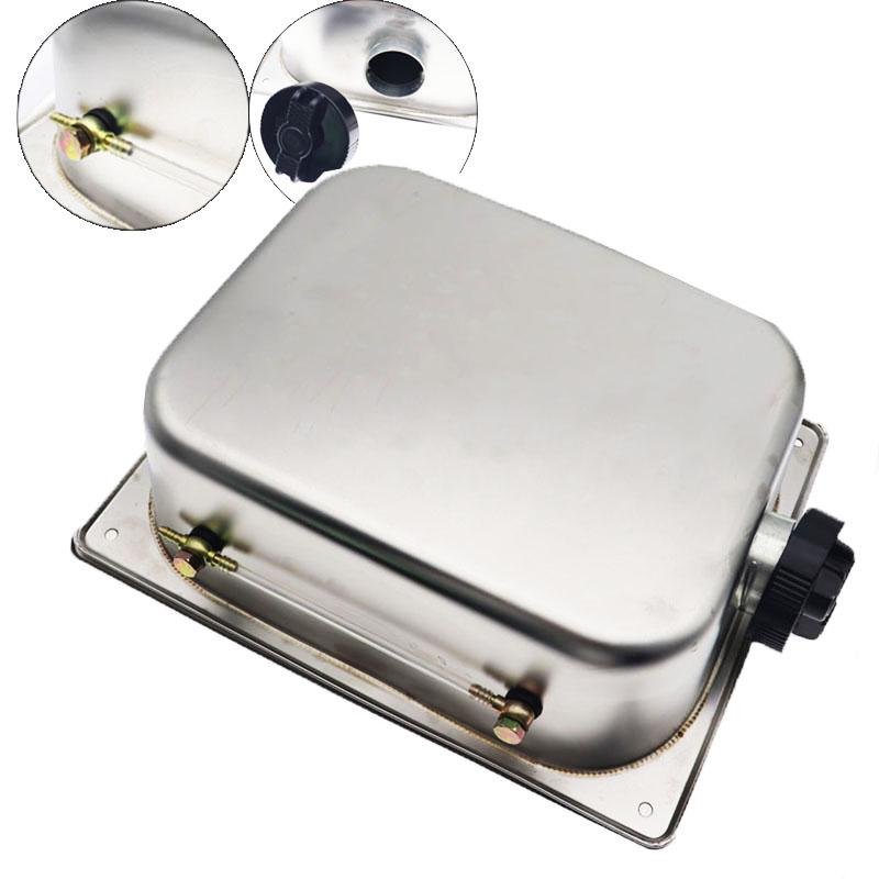 

7L Универсальный Нержавеющая сталь Воздушный Дизельный Стояночный Обогреватель Топливный Бак Бензиновый Бак Левый Обогреватель Автозапчасти Топливный Бак Для Webasto Eberspacher 7L