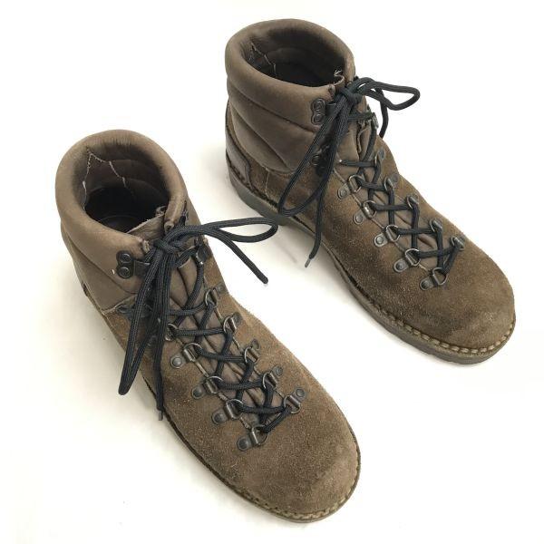 ZETA SPORT Italy Vintage Leather Trekking Boots 43 27-27.5 brown(USED)