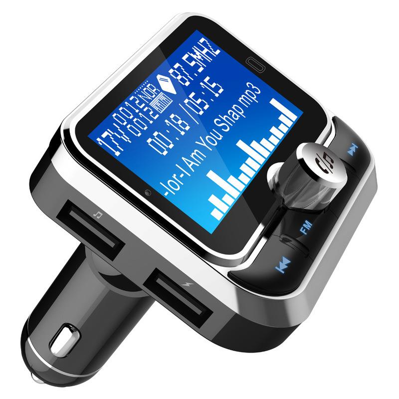 FM Transmitter Bluetooth Car MP3 Music EQ Player Support Folder Play Wirless Handsfree  Kit with 1.8'' LCD Screen