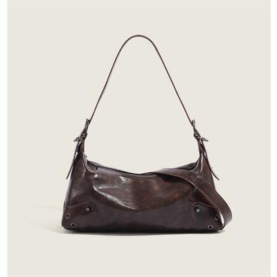 Design de niche Automne-hiver Sac à main vintage Sac sous l'aisselle Sac bandoulière style étranger
